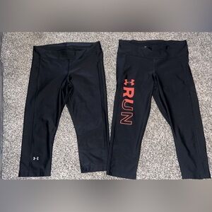 Under Armour workout leggings cropped